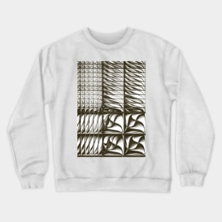 monochromatic sketch effect texture Crewneck Sweatshirt